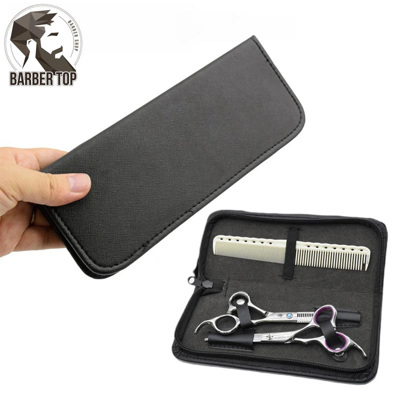 Description Picture 2 of itemHaircut Scissors Bag Barber Portable Storage Pouch Salon Professional Scissors Zipper Bag Hairdressing Tools