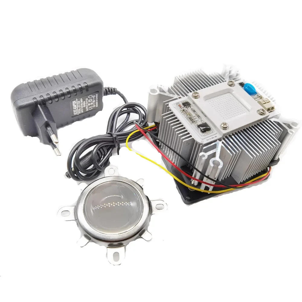 Description Picture 4 of item50W Led COB UV Lamp Chip 110V/220V 395nm 400nm DOB AC Ultraviolet Cure Metal Detector Quartz Black Light Germicidal Disinfection