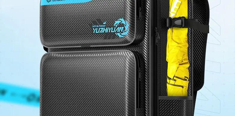 Description Picture 4 of itemYUZHIYUAN New Fishing Chair Backpack Double-shoulder Waterproof Fishing Chair Backpack Lightweight Storage Bag Fishing Gear Bag