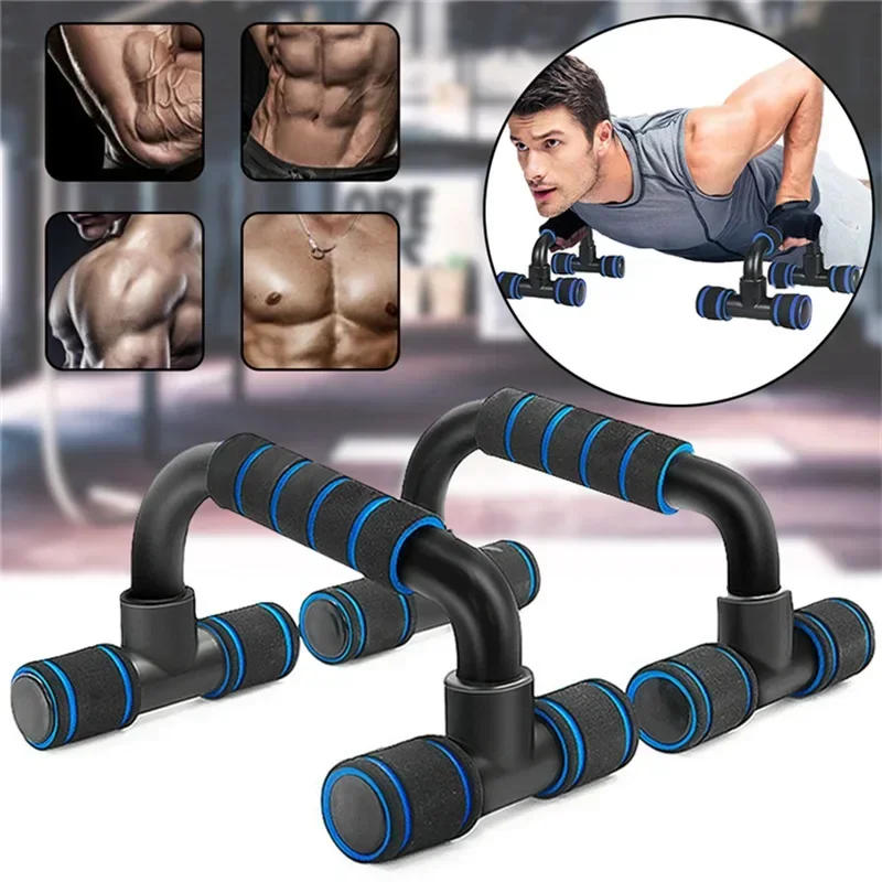 Description Picture 2 of itemNon-slip Push Up Stand Gym Handles Home Fitness Power Rack Pushup Bars Exercise Arm Chest Muscle Training Bodybuilding Equipment