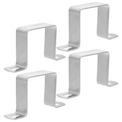 4 Pcs Clamp Clamps Buckle Cable Pipe for Woodworking Brackets Hose Mount