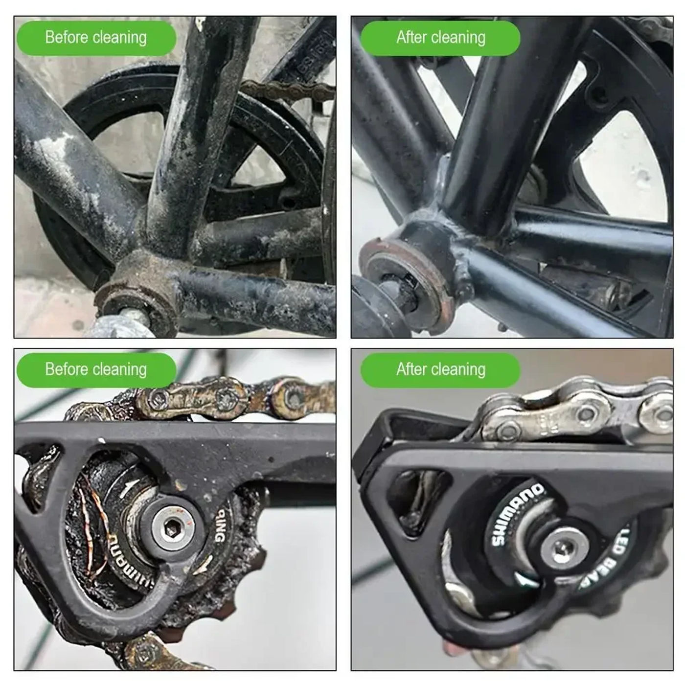 Description Picture 3 of item100ml Bike Drivetrain Cleaner Bicycle Chain Cleaning Maintenance Liquid Degreaser Spray Bike Chain Cleaner Bicycle Degreaser