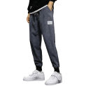 Baggy Harem Hip Men Pants Track Cuff Solid Color Loose Drawstring Man Casual Trousers Y2k Clothing Pocket Pantalones Streetwear