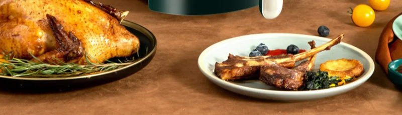 Description Picture 3 of item220V SUPOR Air Fryer 5L Capacity New Intelligent Multifunctional No-Oil Healthy Cooking Electric Fryer