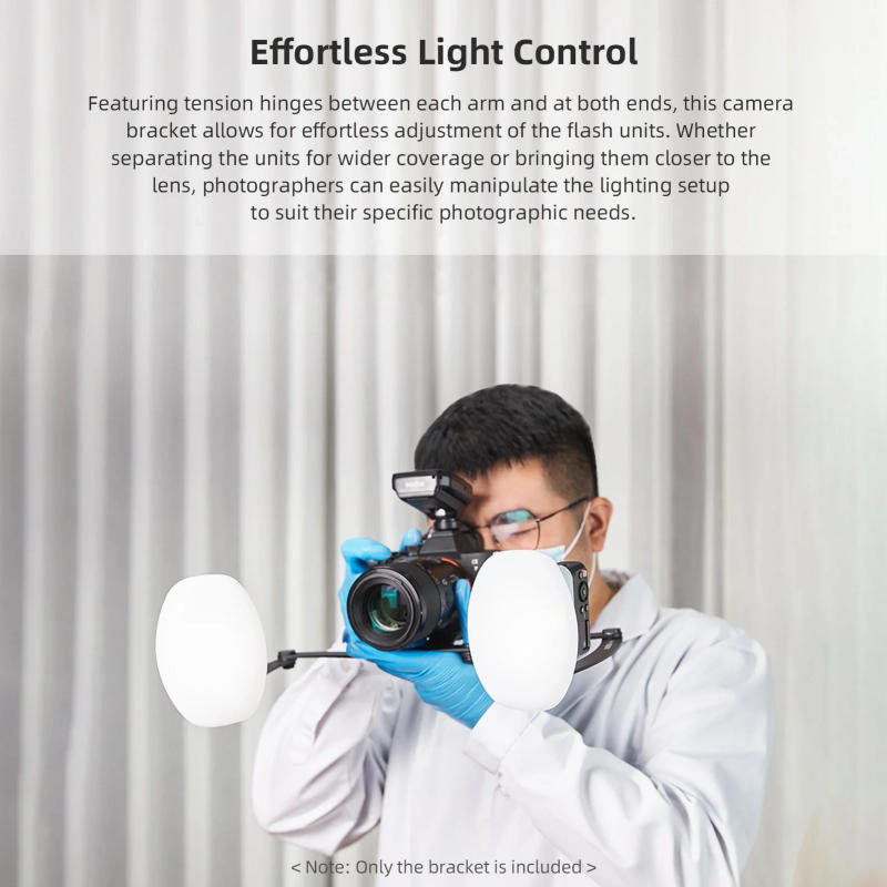 Description Picture 5 of itemGodox MF-DD/GODOX MF-DB Flexible Flash Bracket for Godox MF12 Flash Macro Photography Compatible with Nikon/ Sony DSLR Cameras