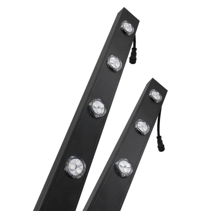 Description Picture 5 of item10M/lot TM1814IC DC12V 30MM Diameter RGBW High quality Permanent track lights lights,10 lights/M or 5 lights/M with track