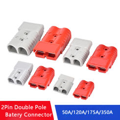 50A 120A 175A 350A Double Pole Battery Connector High Current Quick  Power Charging Plug for Forklift Car Battery,UPS Inverter