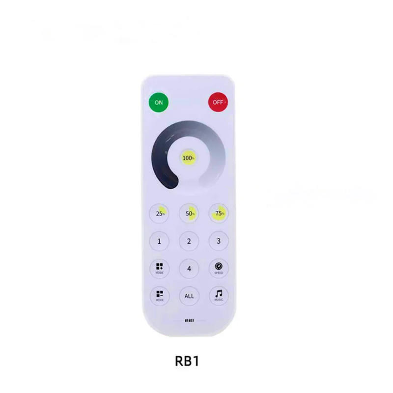 Description Picture 2 of itemDC5V-24V RF touch LED controller SPI pixel RB1 RB2 RB3 RB4 WS2811 5050 3528 FCOB 2.4G remote control for use with Mijia APP