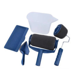 Seamless Paint Roller Brush Set with Color Box Multifunctional Household Wall Decorative Paint Roller Brush Tool Paint for Wall