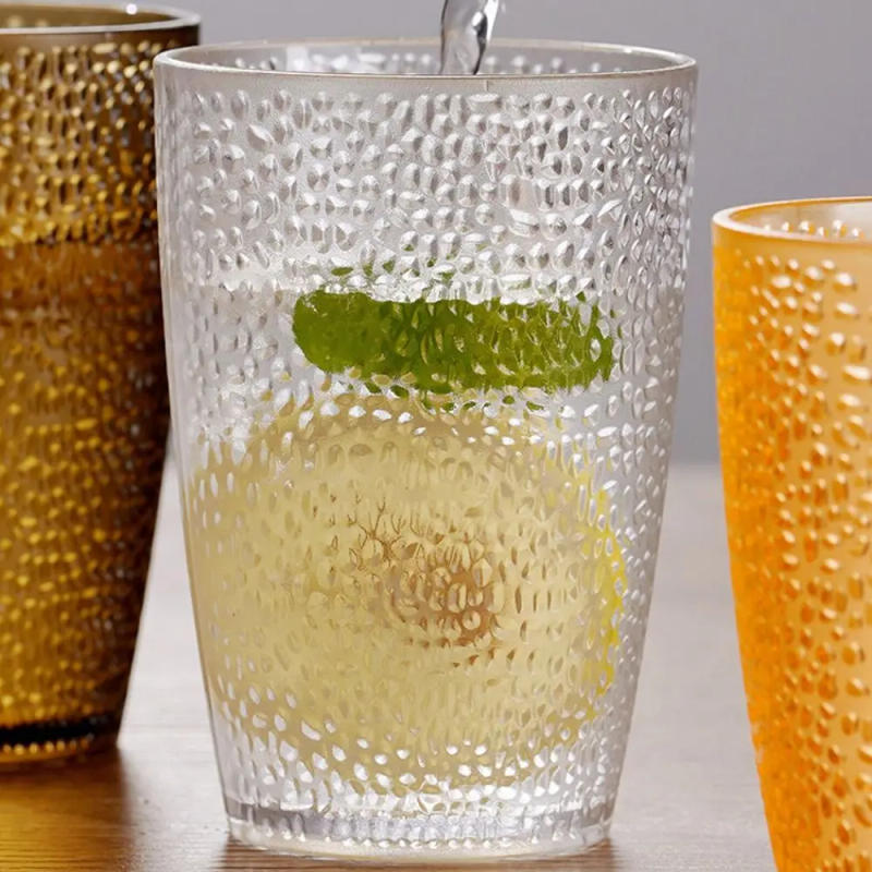 Description Picture 6 of itemTumbler Acrylic Acrylic Glasses Unbreakable 210/300/360ml Drink Cup Stackable Transparent Tea Cup KTV