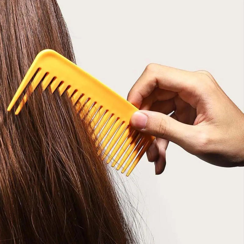 Description Picture 2 of itemWomen Hair Accessories Hairdressing Coarse Wide Tooth Hair Styling Tool Wide Tooth Comb Hair Comb Hair Brush