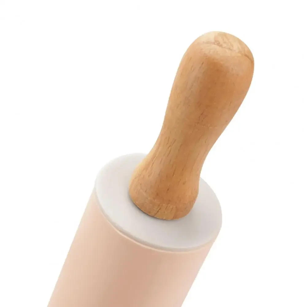 Description Picture 6 of itemPractical Rolling Pin for Restaurant, Useful Children Baking Dough Roller, Silicone Dough Roller Kneading Stick