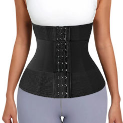 Shapewear Waist Wrap Trimmers Cincher Slimming Belts Tummy Trimmer Double Hooks Body Shaper Waist Trainer Bodysuit Corset