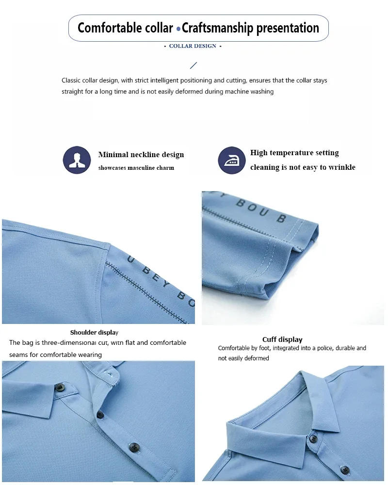 Description Picture 5 of itemStylish and Comfortable Pullover POLO Sweater with Solid Color Design