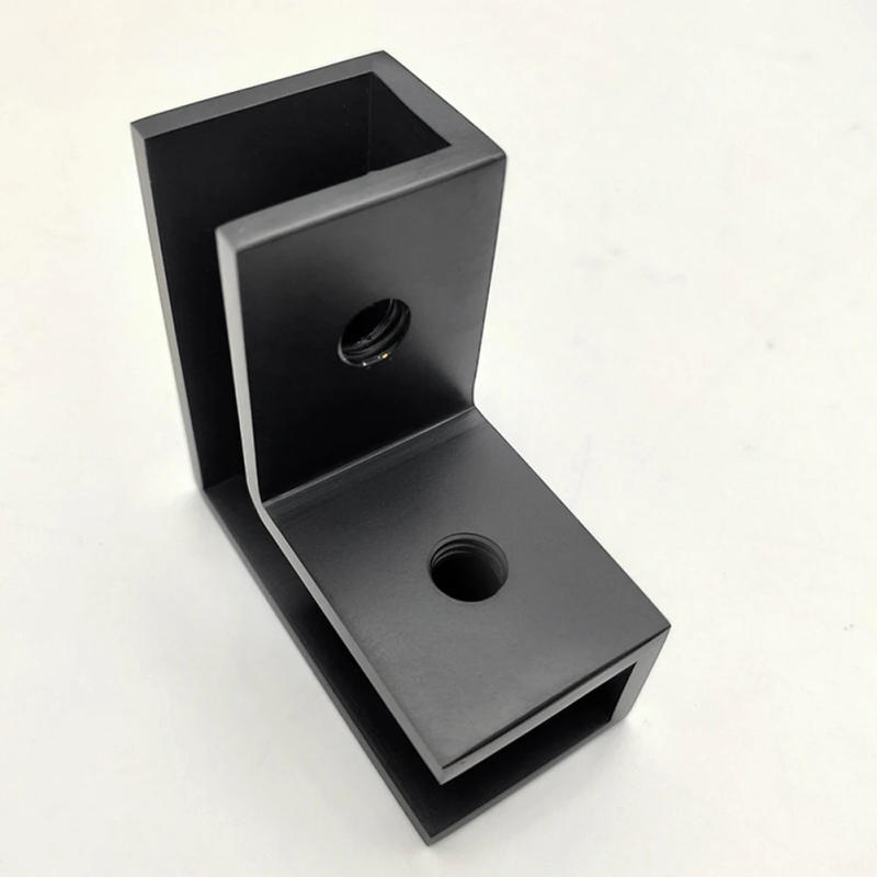 Description Picture 5 of item1pc Brass L-Shaped Shower Door Glass Clamp Square 90 Degree Sleeve Shower Door Glass Clamp Replacement Accessories