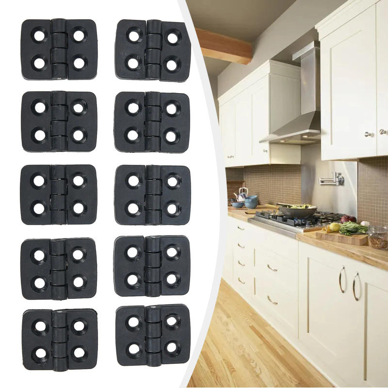 Description Picture 6 of item10PCS  Plastic Hinges Door Bearing Butt Cabinet Hinge Cabinet Electrical Box Door Window Hardware Folding Hinges Replacement