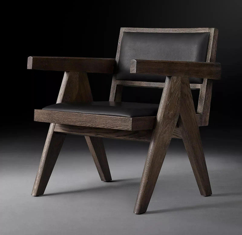 Description Picture 3 of itemLight Luxury Solid Wood Soft-covered Dining Chair Home Hotel Large Apartment Restaurant Bedroom