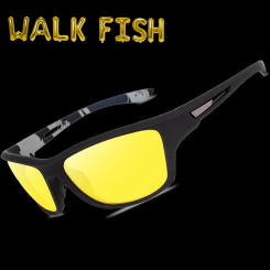WALK FISH Outdoor Sun UV Protection Sunglasses Men Women Polarized Fishing Glasses UV400 Eyewear Classic Eyewear Fishing Equip