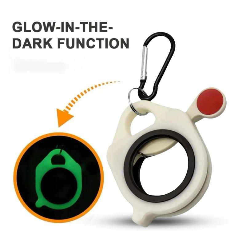 Description Picture 5 of item10-1PCS Fluorescent Cable Tie Organizer Electrical Wire Ties Clip Mounting Holders For Ties Portable Cable Tie Storage Tool