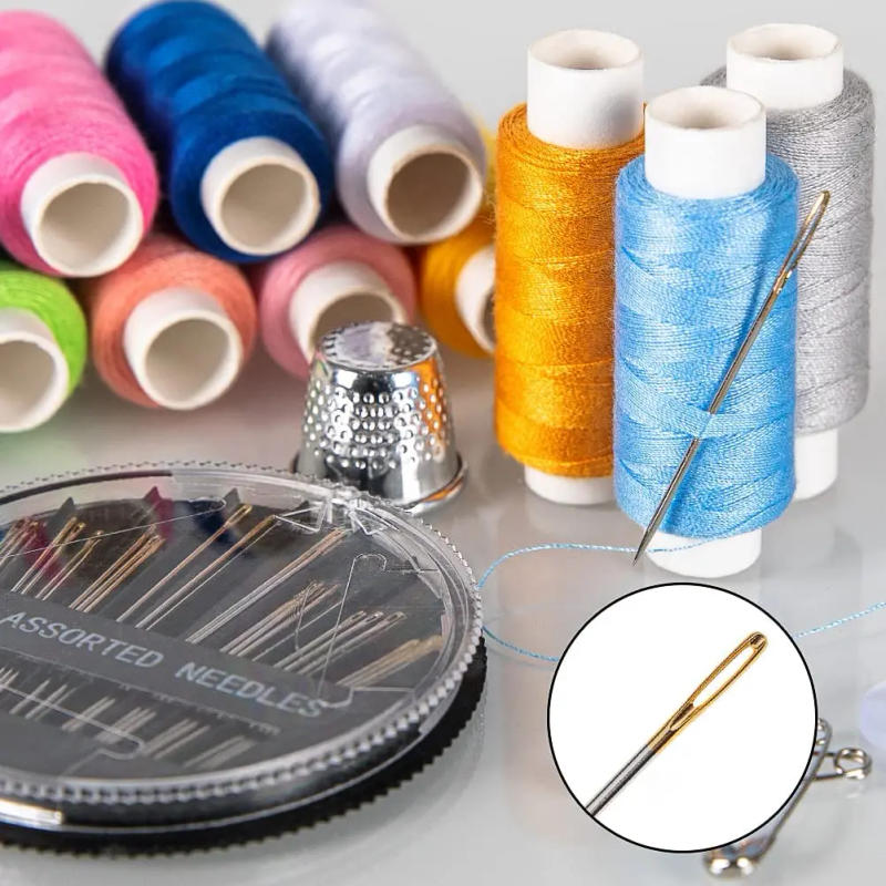 Description Picture 3 of itemSewing Kit Compact and Portable for Beginners and Professionals Includes Needles Thread Scissors and Other Essential Access
