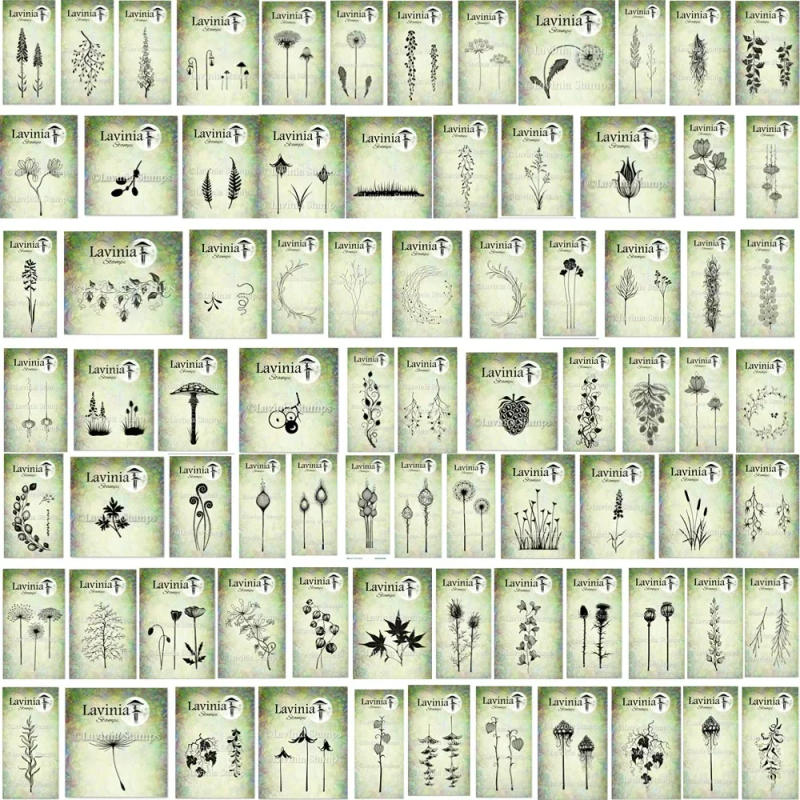 Description Picture 2 of itemTwisted Vine Set Lamps Stamps for DIY Scrapbooking Photo Album Embossing Decorative Paper Cards