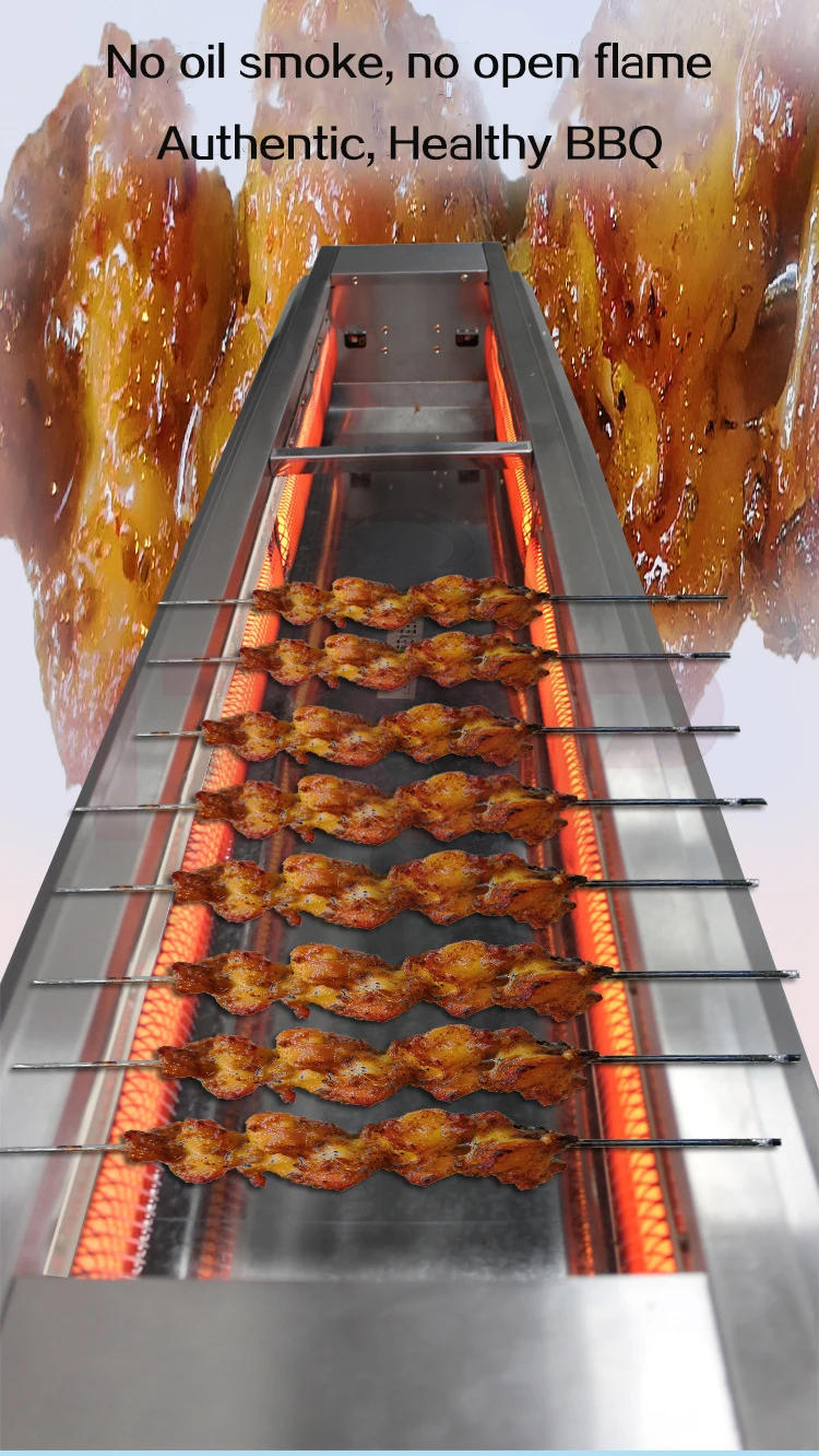 Description Picture 5 of itemOutdoor Garden Stainless Steel Grill Multifunction Barbecue Bbq Steak Smokeless Electric Grill