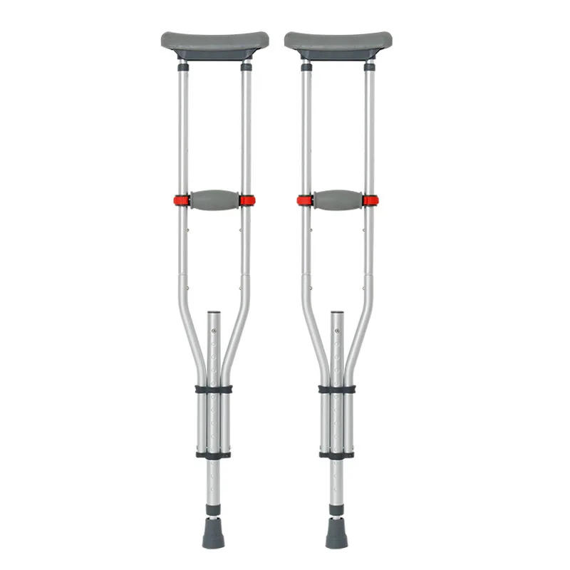 Description Picture 5 of itemAluminum Alloy Detachable Foldable Underarm Crutches Armpit Crutch Elderly Disabled Walking Stick Mobility Aid Walking Crutches