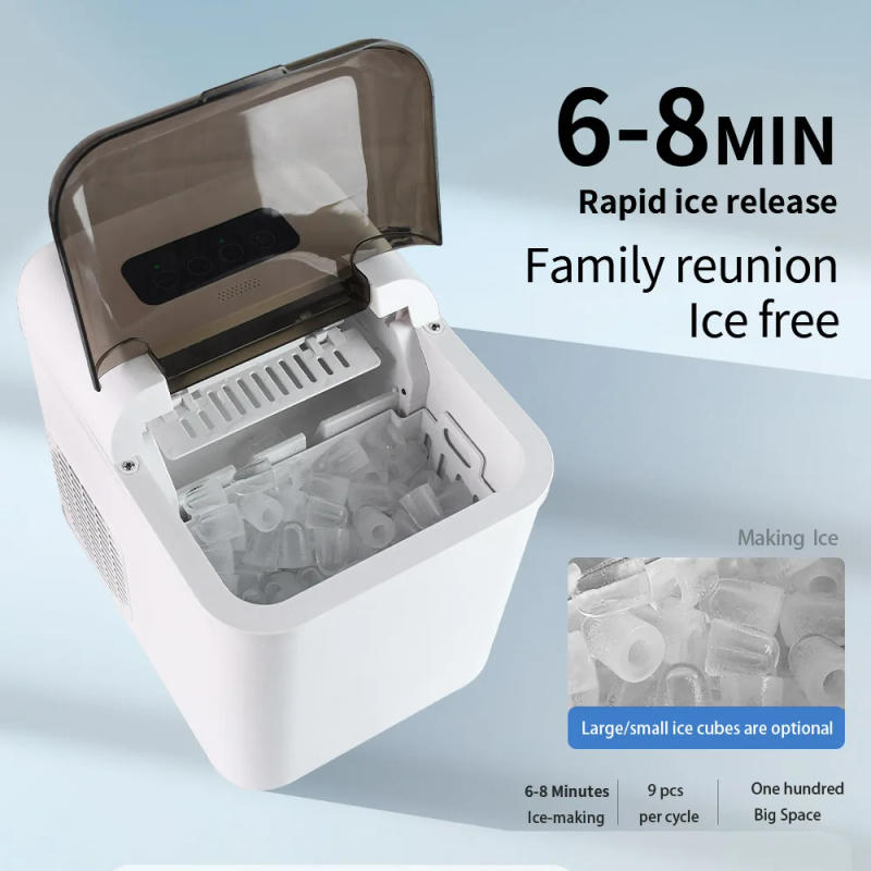 Description Picture 3 of item1PC ice maker, fast ice removal, time-saving and labor-saving, automatic cleaning, office beverage cooler | kitchen appliances