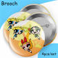 Brooch 4pcs