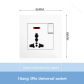 1Gang 3Pin-White