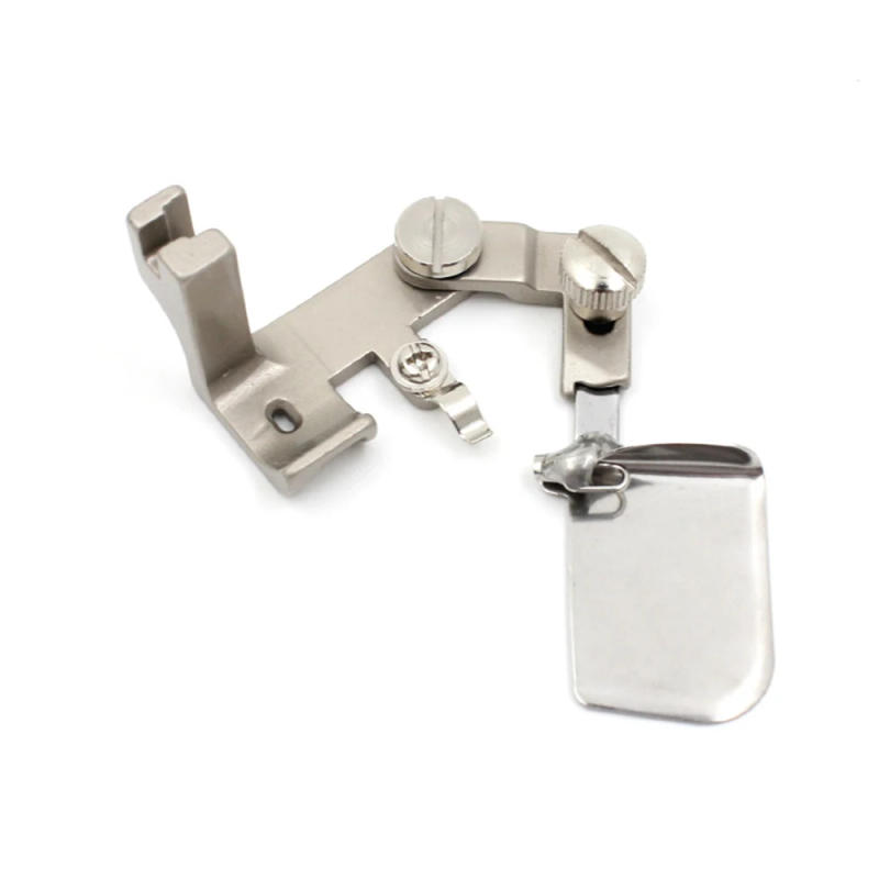 Description Picture 3 of itemF502​ Hemming Presser Foot Binder Folder Fit Single Needle Lockstitch Sewing Machine Parts For Makes Clothes Round Angle Turning