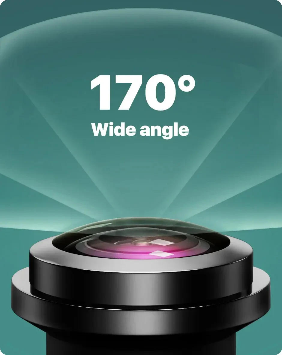 Description Picture 6 of itemCar Rear View Camera 360° Adjustable AHD1080P Mini Side/Front/Backup Night Vision Universal Reverse Camara For Android Monitor