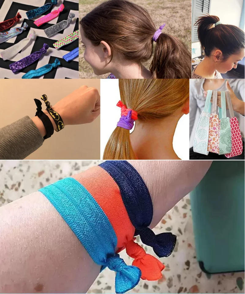 Description Picture 6 of item5/8'' 15MM Gold Foil Christmas Snowflake Printed Fold Over Elastic Band FOE Ribbon For Christmas Decoration DIY Sewing