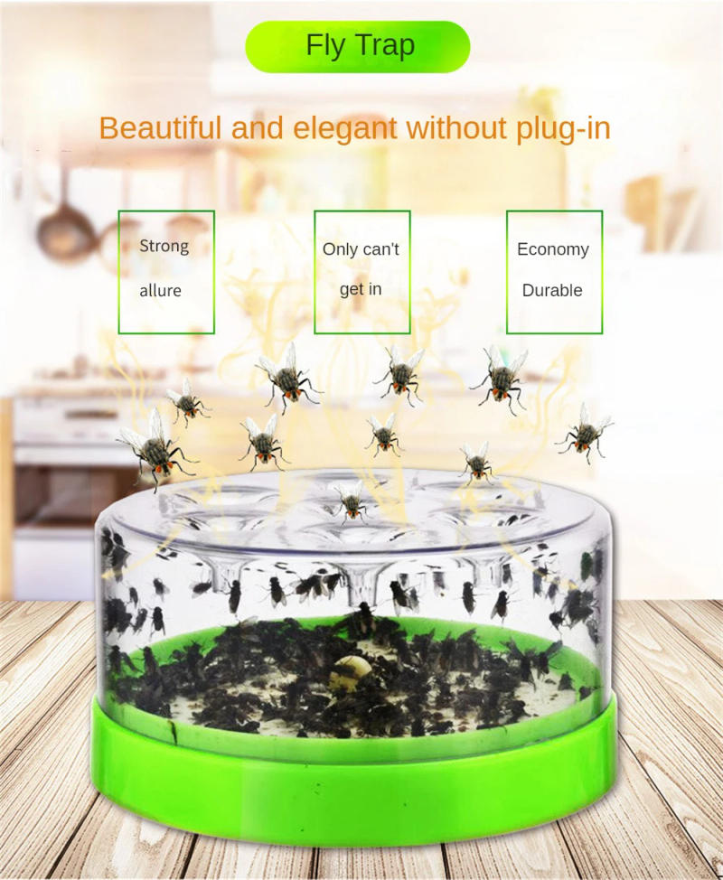Description Picture 3 of itemAutomatic Fly Trap Flies Killer Home Garden Restaurant Flycatcher Catch Canteen Fly Machine Indoor Fly Repellent