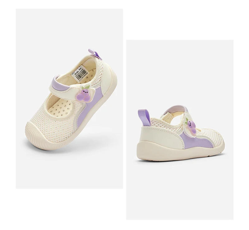 Description Picture 4 of itemBalabala Children's Toddler Shoes Mesh Surface 2025 Summer New Velcro Girls' Shoes