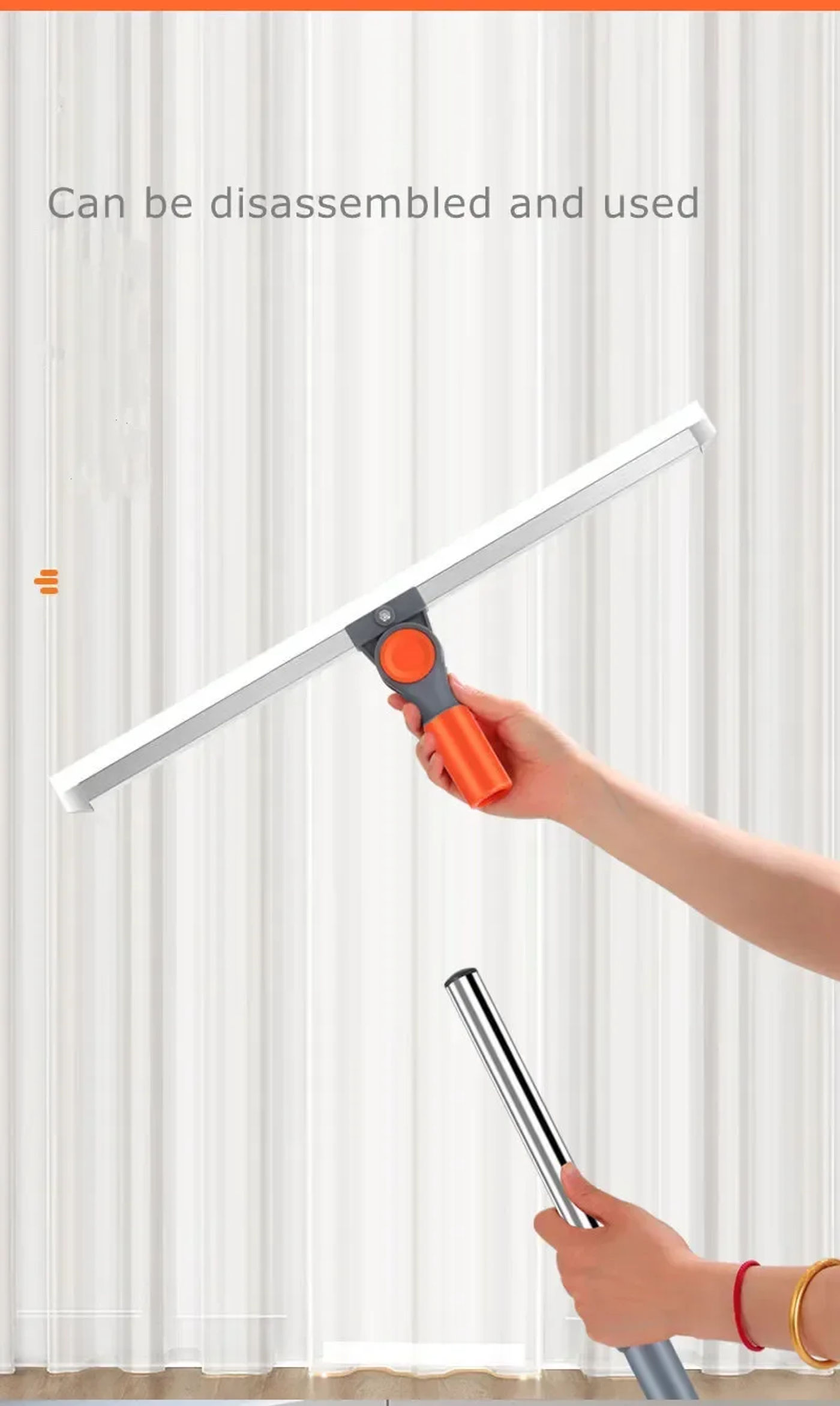 Description Picture 4 of itemSilicone Scraper Broom Magic Wiper High Place Glass Wiper Floor Mop Household Bathroom Sweeping Water Silicone Scraper Broom Mag