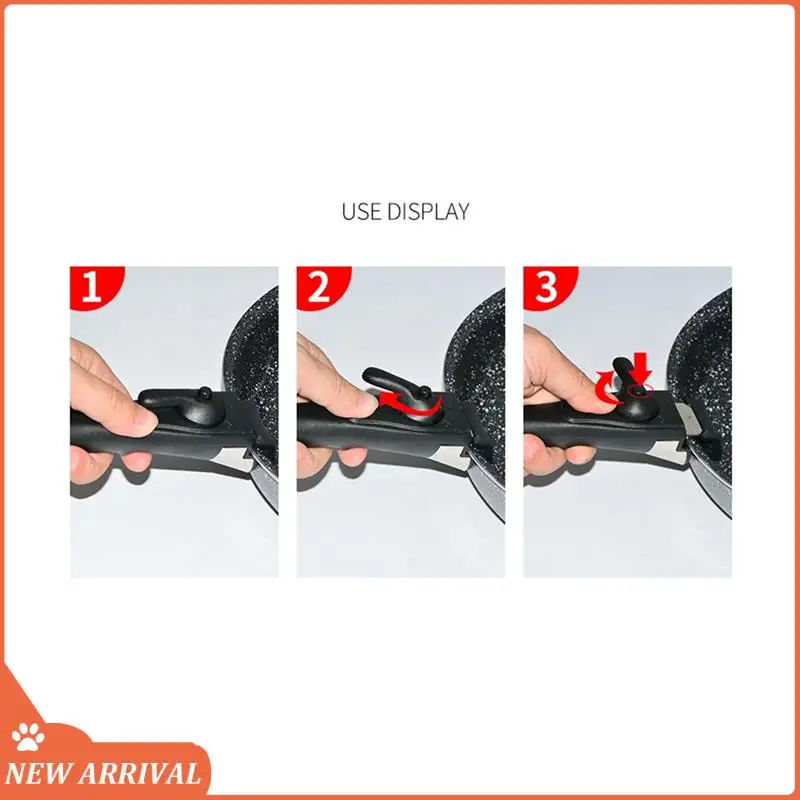 Description Picture 4 of itemRemovable Detachable Pan Handle For Kitchen Frying Pan Clamp Outdoor Tableware Tools