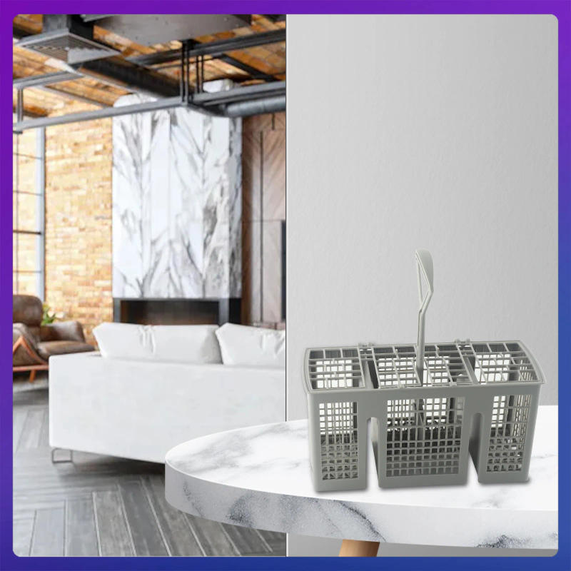 Description Picture 5 of itemPortable Dishwasher Cutlery Basket For Bosch For Siemens Bauknecht Dishwashers Kitchen Storage Baskets Accessories