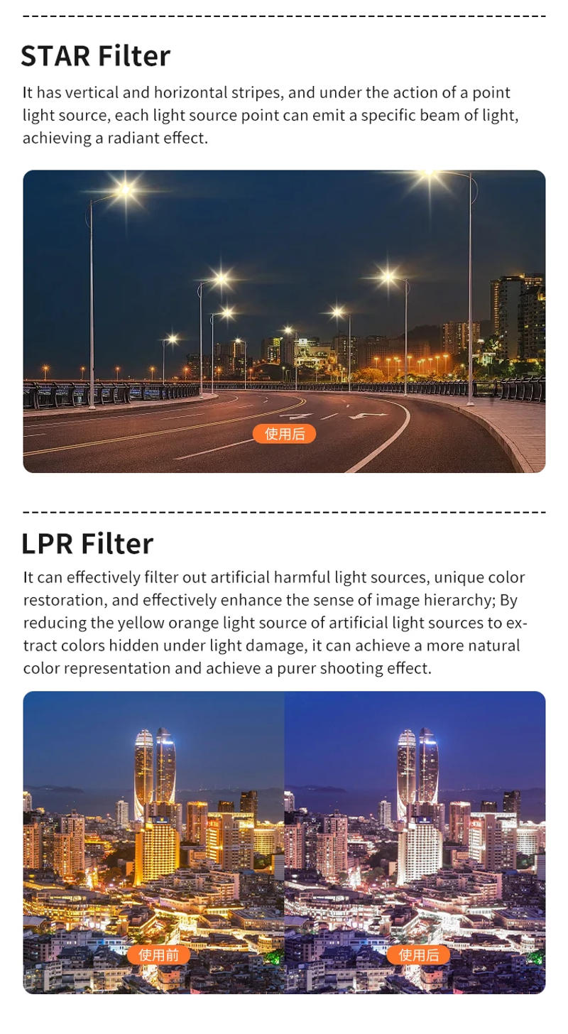 Description Picture 5 of itemLens Filter For DJI Avata 2 CPL/ND8/16/32/256 Filter Gimbal Protector Camera Filters Kit for DJI Avata 2