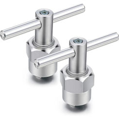 2Pcs Cartridge Puller Tool Faucet Cartridge Puller Shower Faucet Core Removal Tool Compatible With Moen 1200, 1222,1225