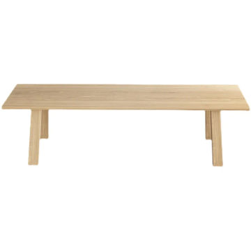 Nordic Solid Wood Desk Simple Long Conference Table Reception Table Living Room Home Workbench Computer Desk Dining Table
