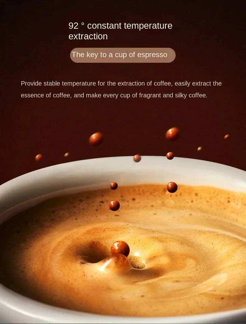 Description Picture 6 of item220V Derlla Half-automatic Espresso Coffee Machine with Milk Frother- Compact and Retro Style