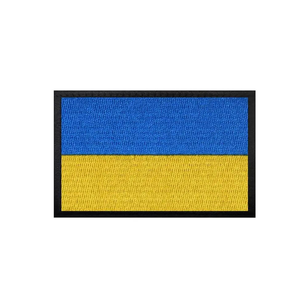 Description Picture 6 of itemUkraine Flag Embroideried Patch Armband Badge Applique Embellishment Skull Clover Sniper Tactical PVC and Embroidery Patches