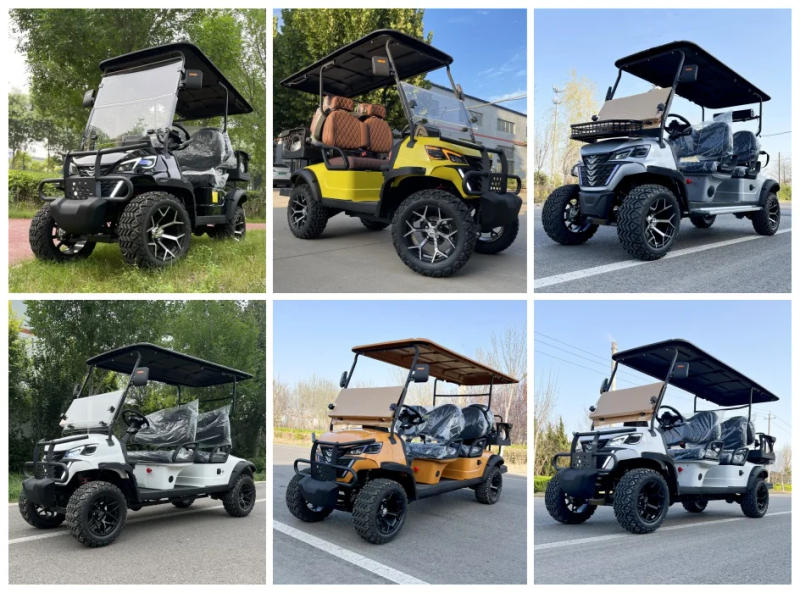 Description Picture 4 of itemCE 4 6 Seater Electric Off Road Golf Cart 48v 60V 72V Lithium Battery Electric Street Legal Club Car