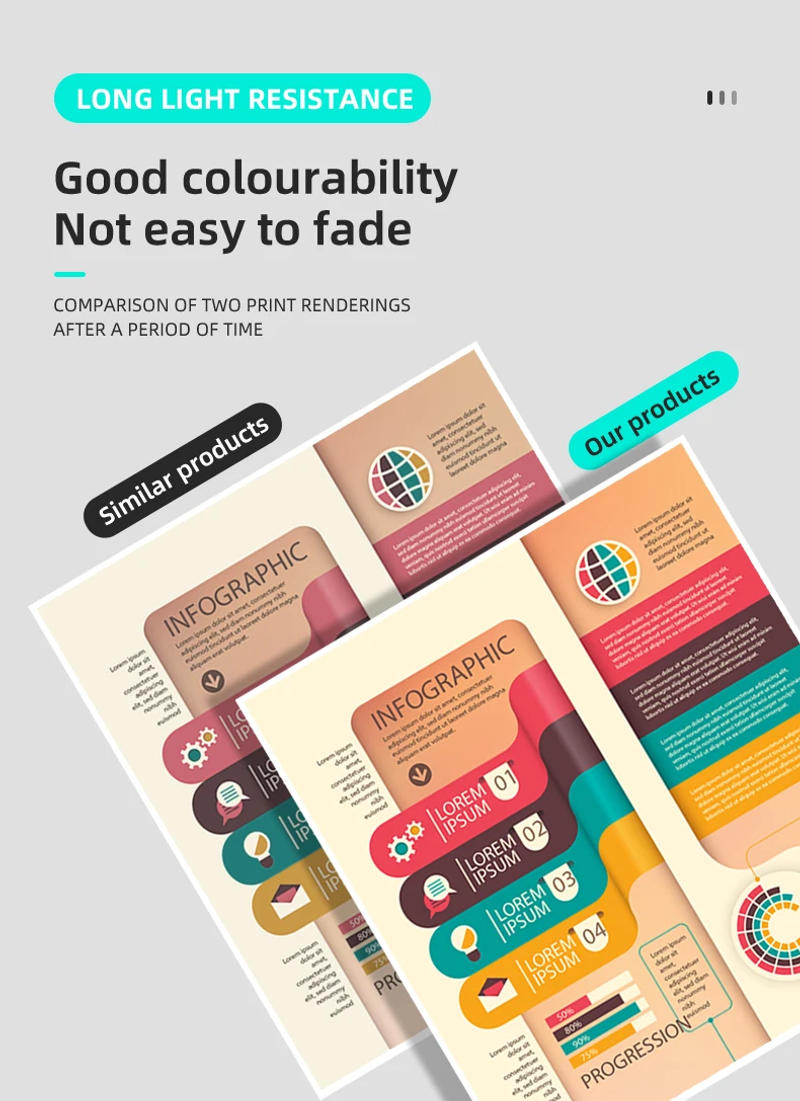 Description Picture 6 of itemAPAPLIK 4PCS Printer Ink Cartridge 302XL For HP Officejet 3830 3831 3832 3833 3834 4650 4652 4657 Printer For HP 302 XL