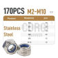 Lock nuts kit  M