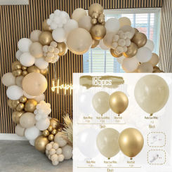 1Set Coffee Brown Balloon Garland Arch Kit Latex Balloon Globos Birthday Party Decoration Wedding Party Kid Baby Shower Supplies