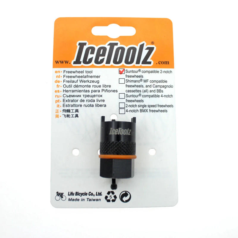 Description Picture 4 of itemBicycle repair tools Icetoolz 0903 Suntour 2-notch Freewheel Remover Suitable for 2-jaw flywheel