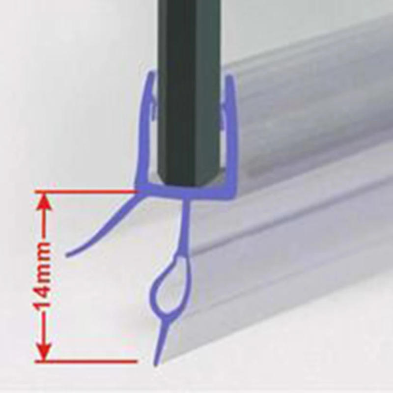 Description Picture 4 of itemWater Retaining Strip Shower Seal Rubber Strip Shower Seal Transparent Universal Water Barrier For Bathroom Glass Doors