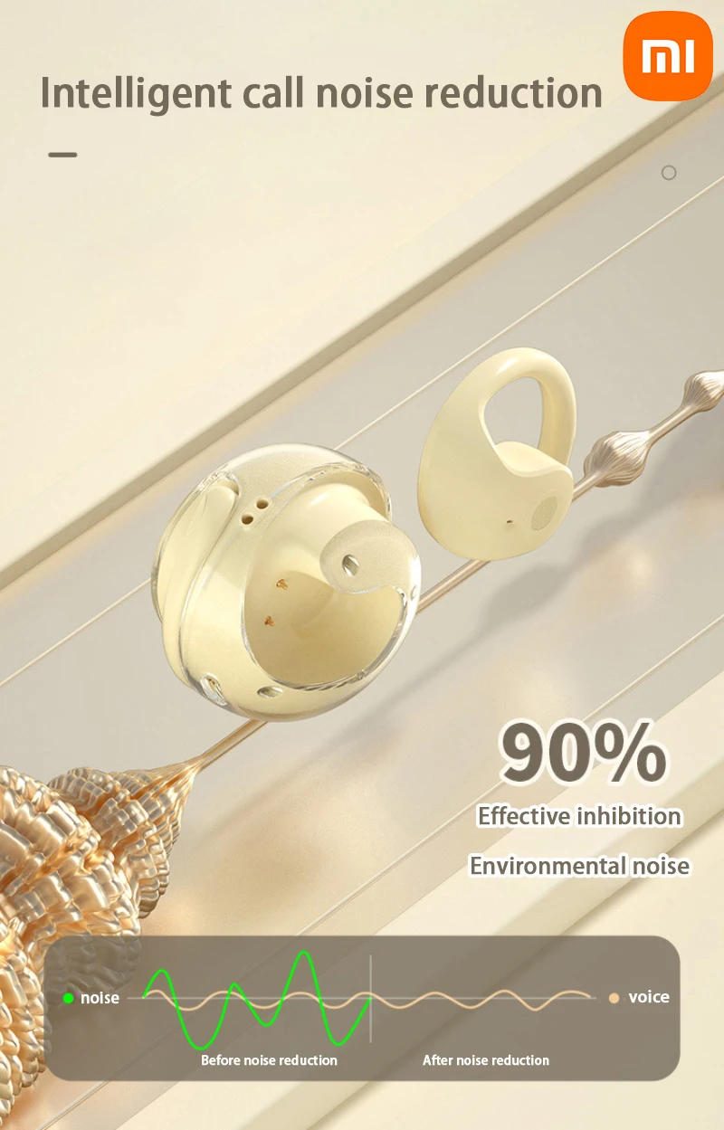 Description Picture 5 of itemIconic Brand Bluetooth5.4 Wireless Headphone BY01 HiFi Sound Ear Hook Sport Music Earphone IPX5 Waterproof Headset For Android iOS